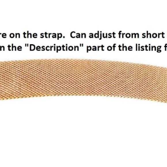 Milanese Mesh FITBIT BLAZE Bracelet Copper Tone Stainless Steel Watch Band NEW - Picture 3 of 7